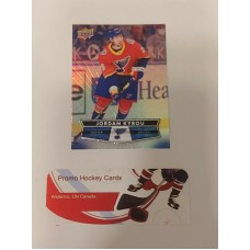25 Jordan Kyrou Base Card 2021-22 Tim Hortons UD Upper Deck 